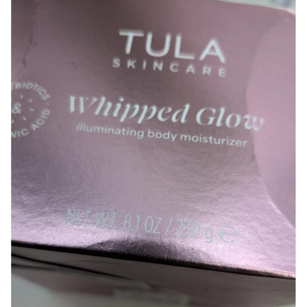 NIB😍TULA Whipped Glow Body Moisturizer w/ Hyaluronic Acid, Sparkling Rosé 8.1oz